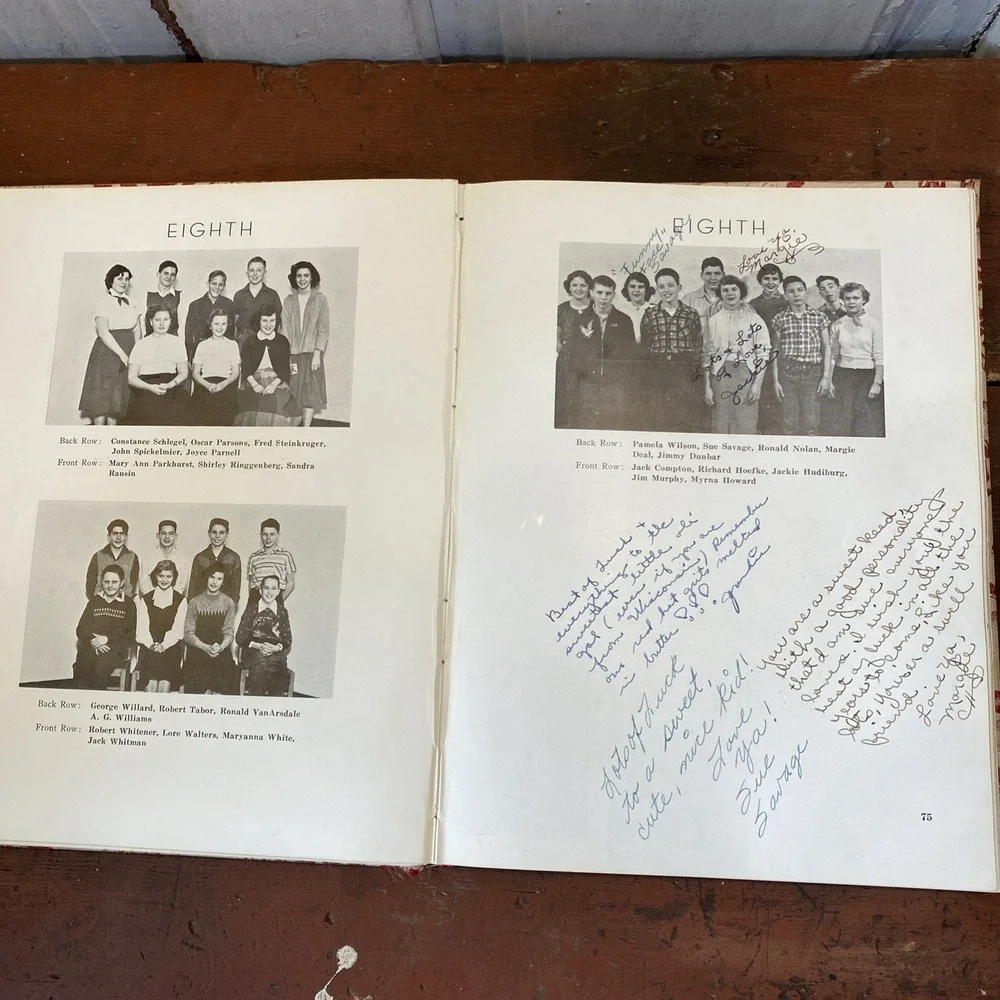 1954 YOKOHAMA YO-HI American High‎ School Yearbook Yokohama, JAPAN Vol II